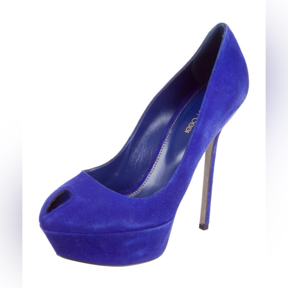 Sergio Rossi Peep-Toe Platform Pumps